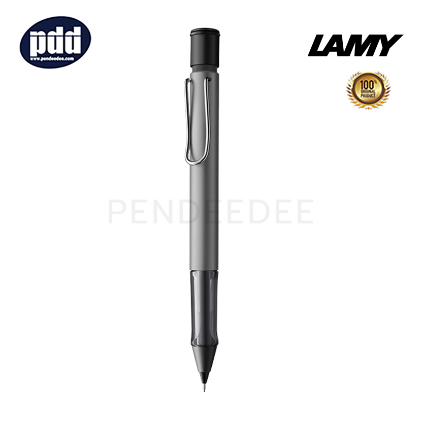 ดินสอกดสลักชื่อ LAMY ดินสอกด ลามี่ ออสตาร์ สีเทา LAMY Al-star Graphite Mechanical Pencil