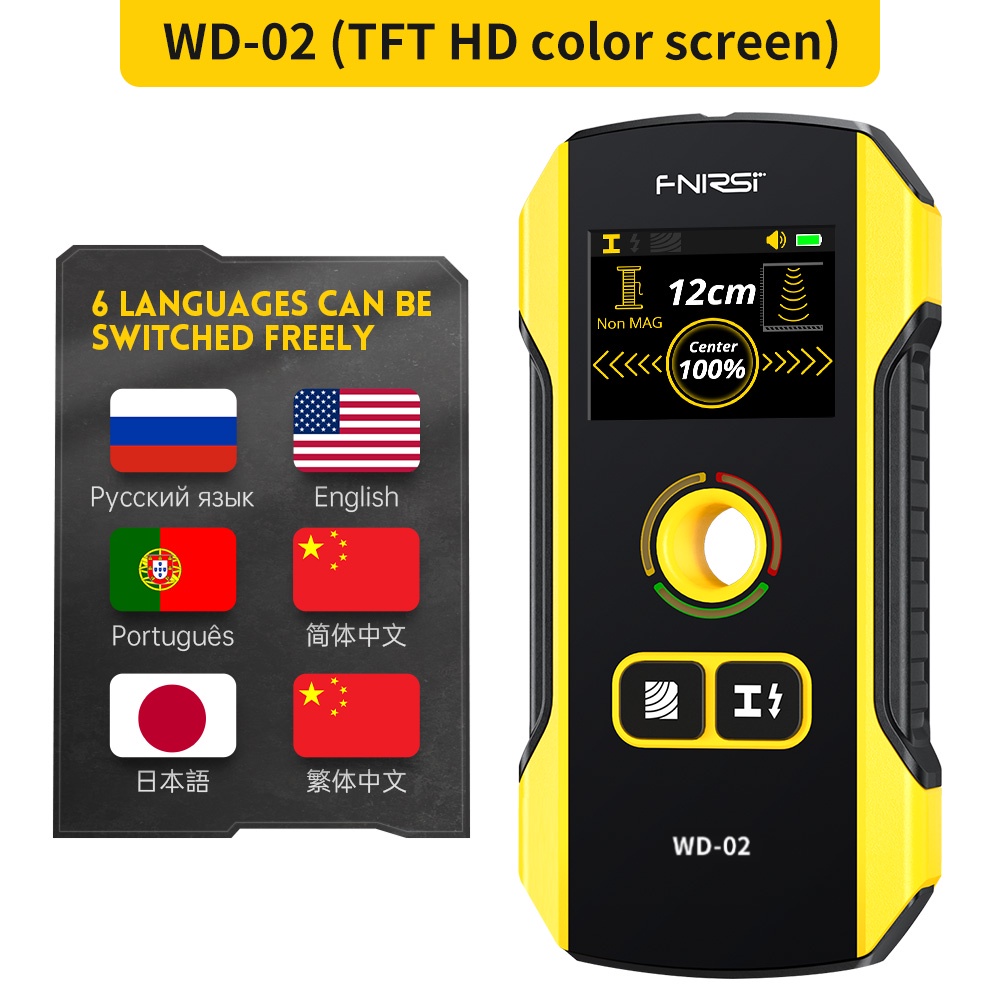 FNIRSI WD-02 Wall Detector Scanner