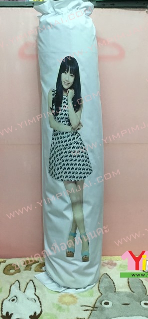 ปลอกหมอน ปลอกหมอนข้าง สกรีนตามสั่ง รูปสาวเกาหลีน่ารัก