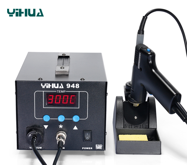 YIHUA 948 หัวแร้งบัดกรีและด้ามปืนดูดตะกั่ว