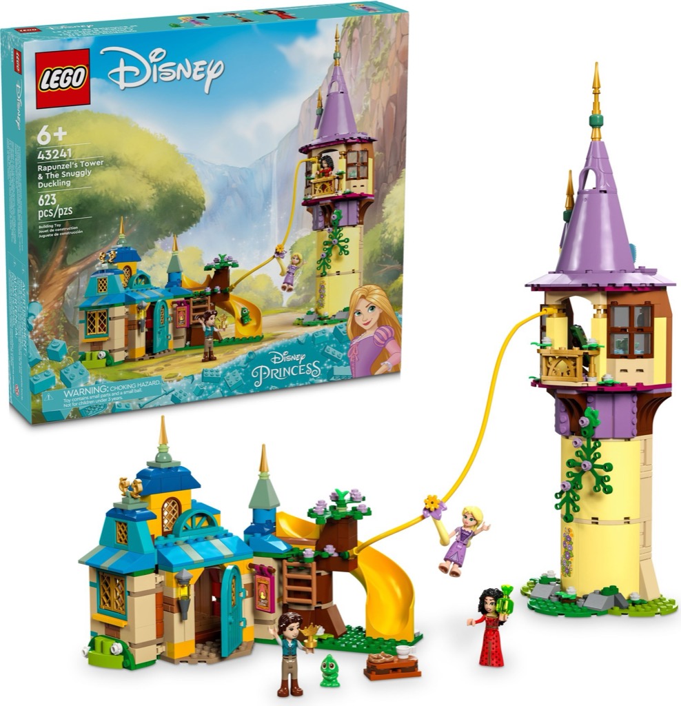 เลโก้ LEGO Disney 43241 Rapunzel's Tower & The Snuggly Duckling