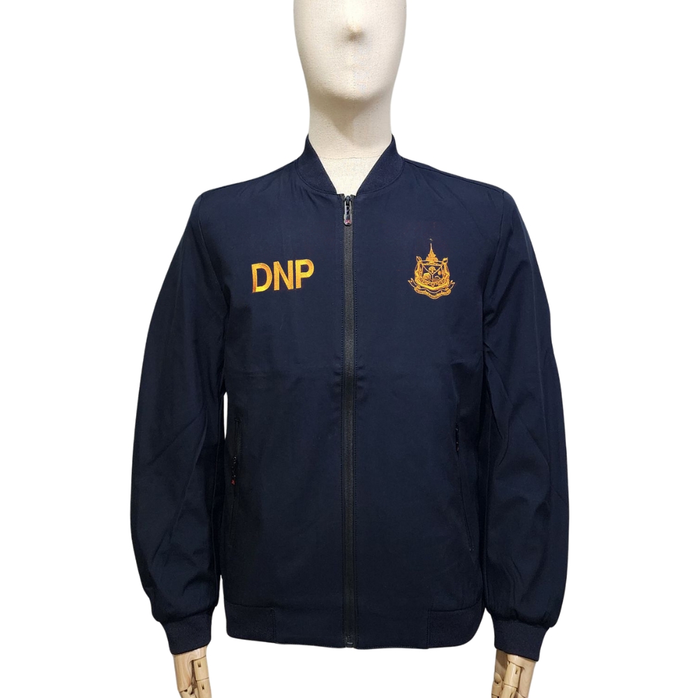 แจ๊คเก็ต-สีกรมท่า /ปักตรากระทรวงฯ +DNP