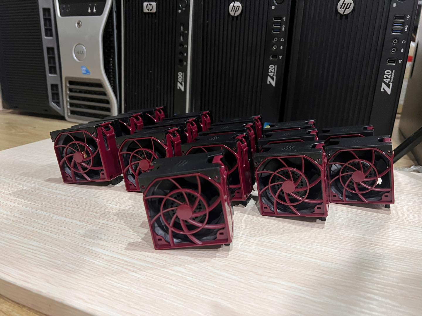 พัดลม Server hp dl380 gen9 มือสองพร้อมใช้งาน