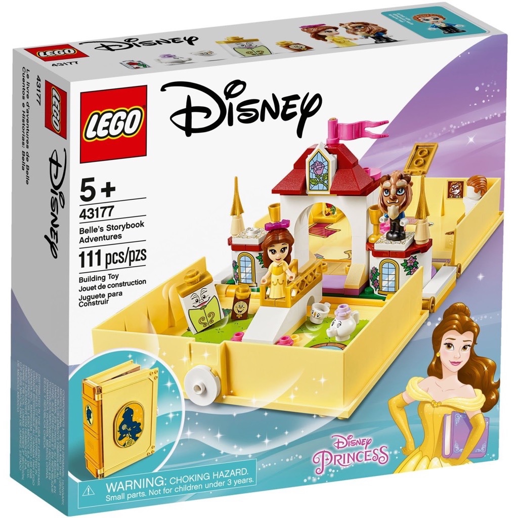 เลโก้ LEGO Disney 43177 Belle's Storybook Adventures