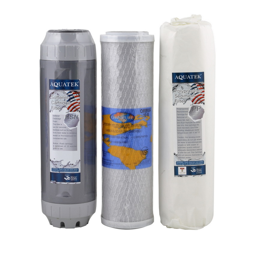 ชุดไส้กรองน้ำ AQUATEK SILVER 3 ขั้นตอน