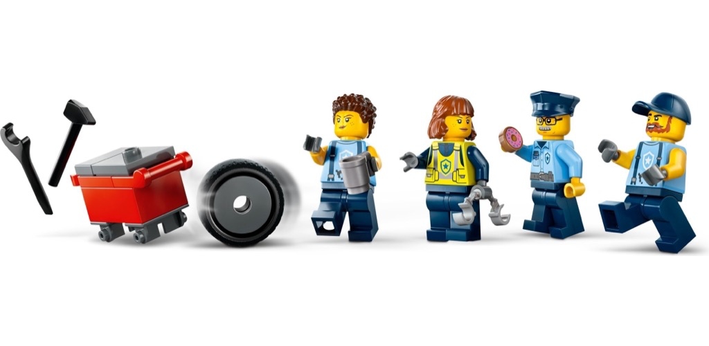 เลโก้ LEGO City 60457 Custom Police Car Garage