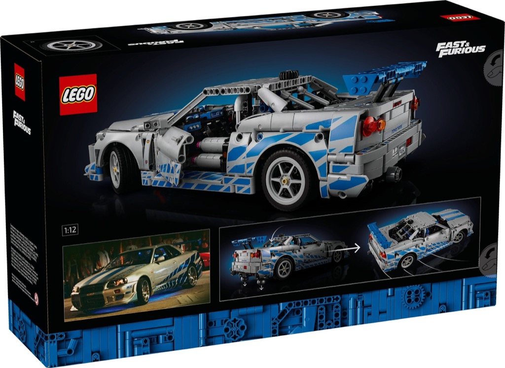 เลโก้ LEGO Technic 42210 2 Fast 2 Furious Nissan Skyline GT-R (R34) Car