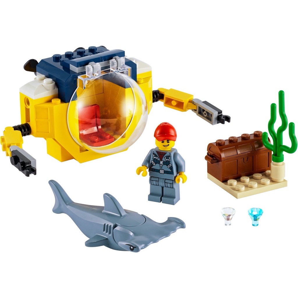 เลโก้ LEGO City 60263 Ocean Mini-Submarine