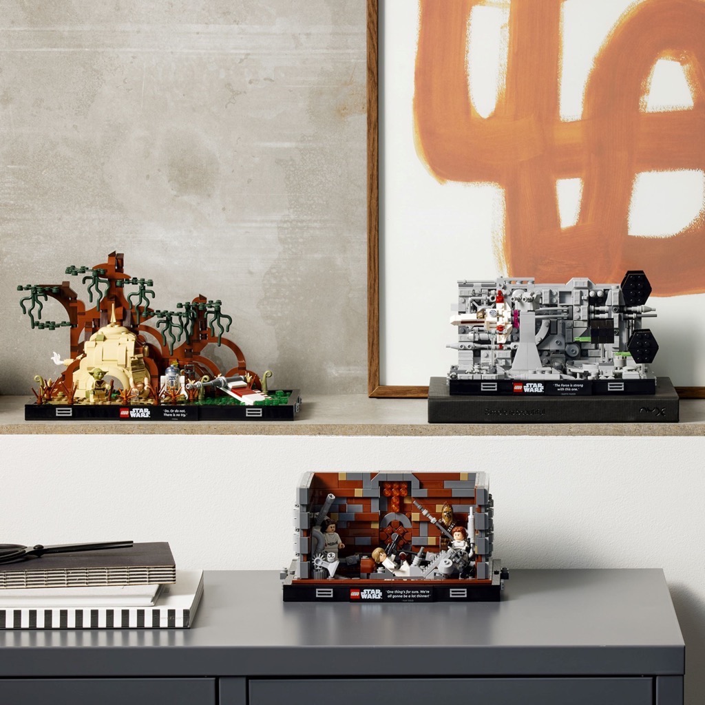 เลโก้ LEGO Star Wars 75339 Death Star Trash Compactor Diorama