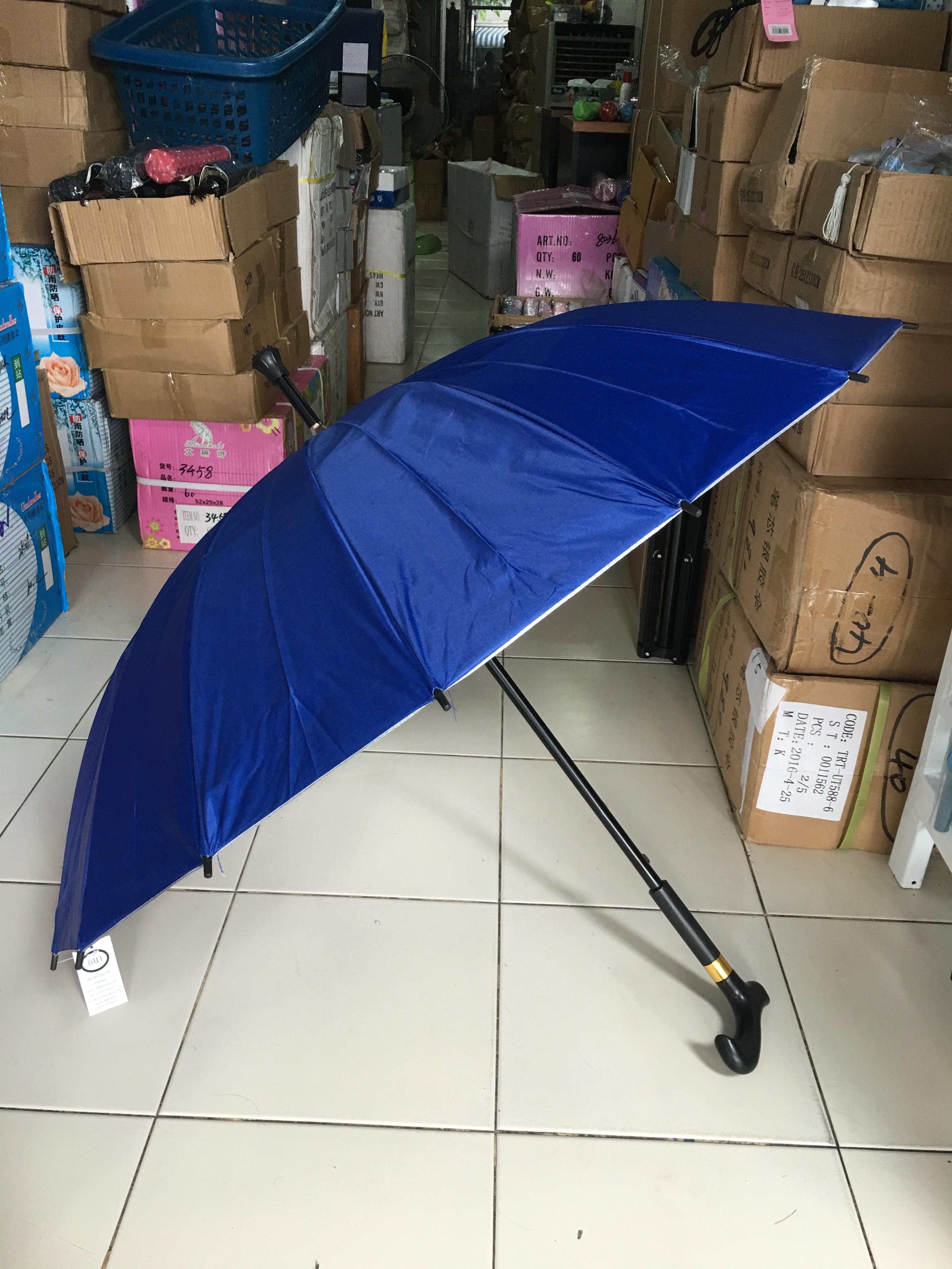 ร่มไม้เท้า16ก้าน21นิ้ว มียูวี รหัส ta01