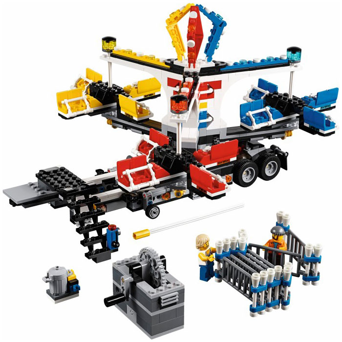 LEGO Exclusives 10244 Fairground Mixer (กล่องไม่สวย Damaged Box)