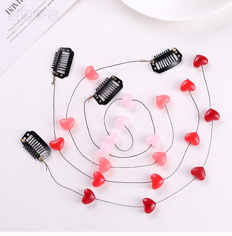 กิ๊บหัวใจ กิ๊บดอกไม้ สไตล์เกาหลี น่ารักมาก ถูกสุดๆ