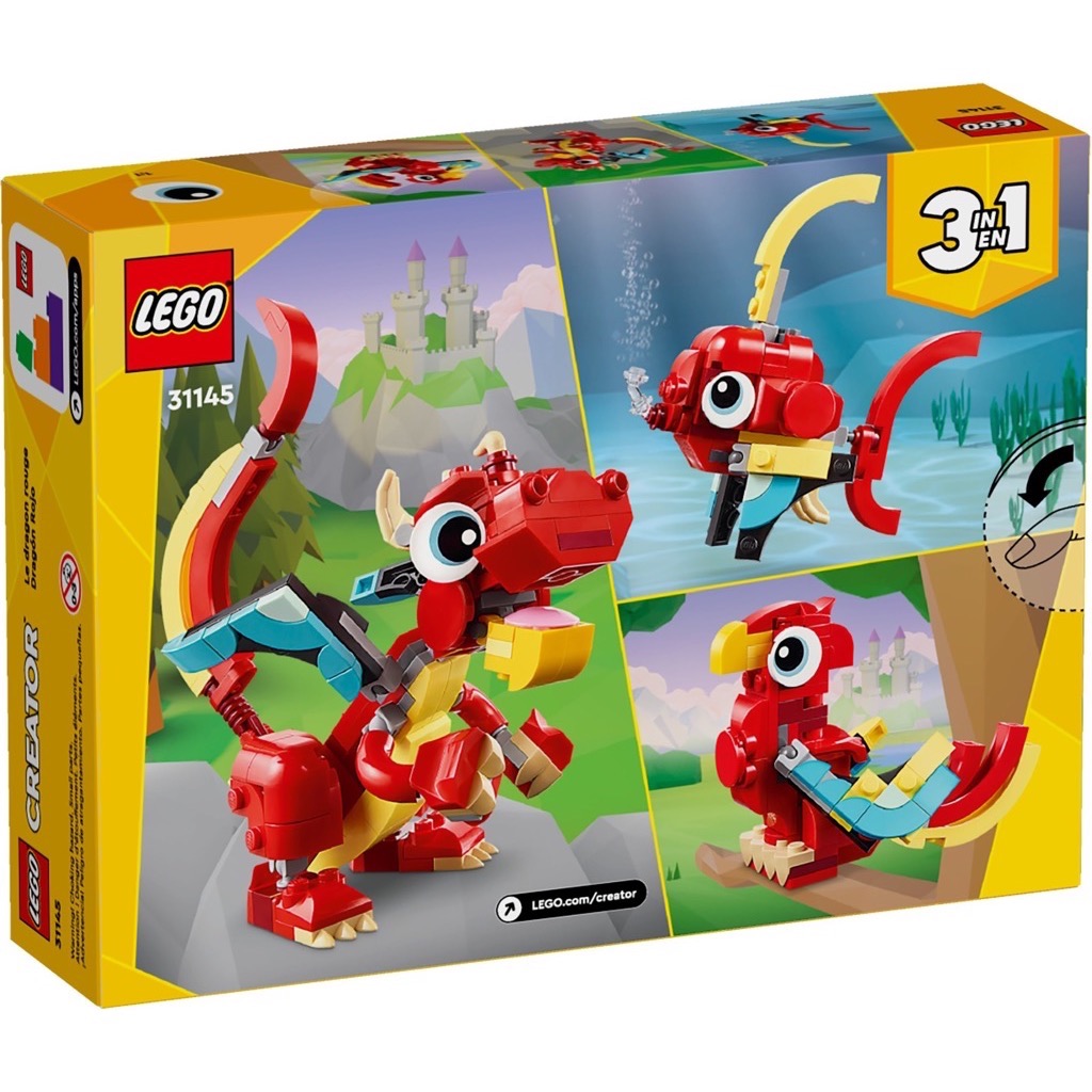 เลโก้ LEGO Creator 31145 Red Dragon
