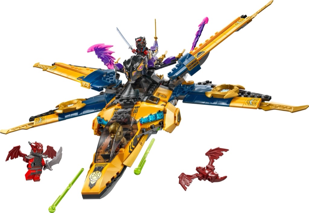เลโก้ LEGO Ninjago 71833 Ras and Arin's Super Storm Jet
