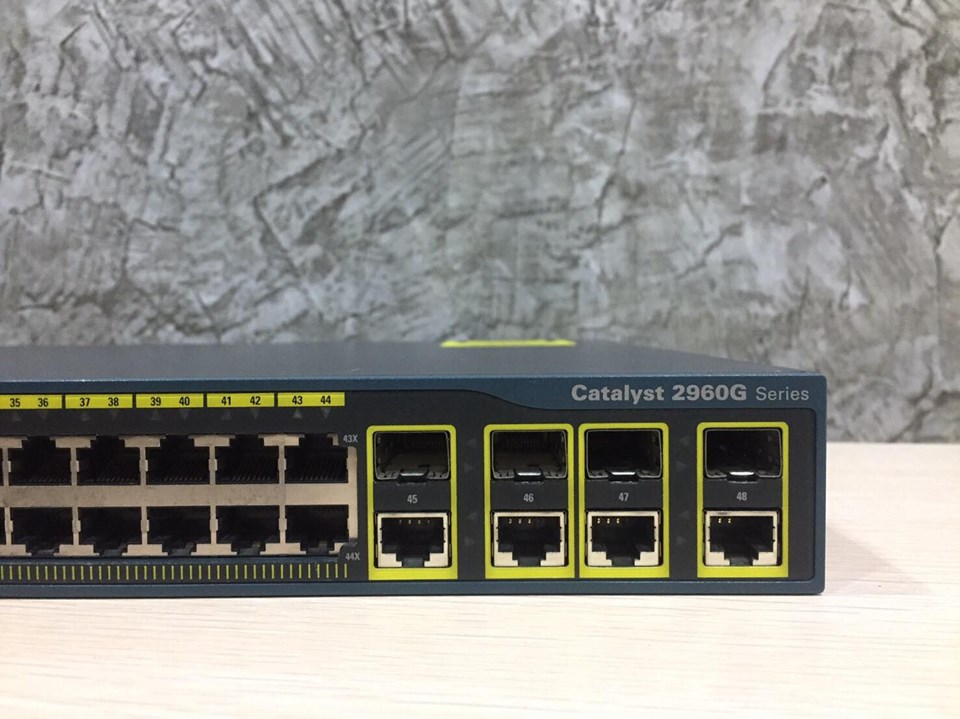 Cisco Catalyst 2960G-48TC-L มือ 2 พร้อมใช้งาน