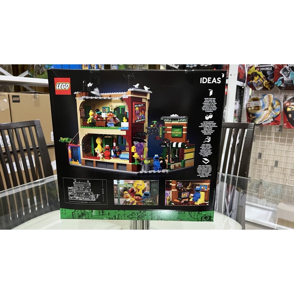 เลโก้ LEGO Exclusives 21324 123 Sesame Street (กล่องไม่สวย-Damaged Box)