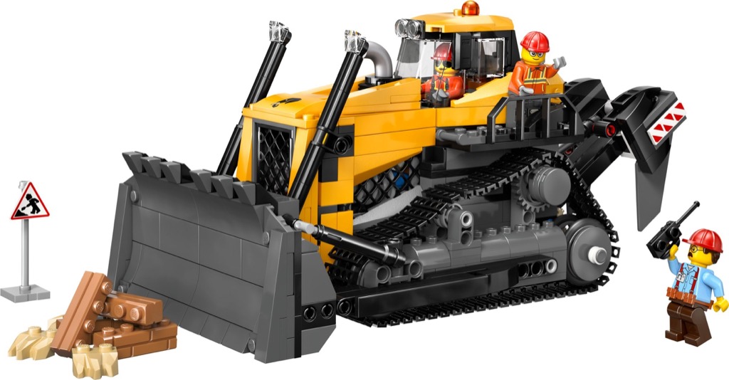 เลโก้ LEGO City 60466 Yellow Bulldozer