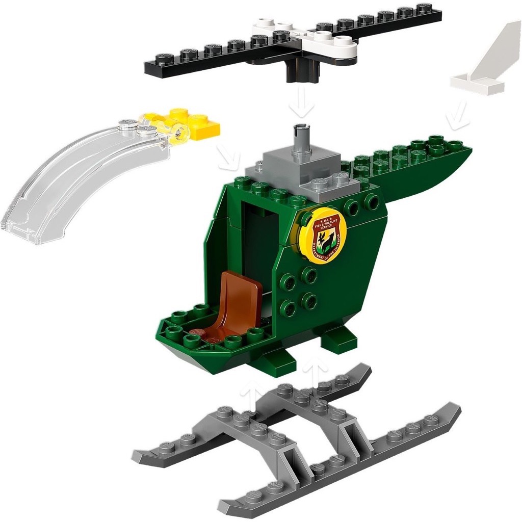 เลโก้ LEGO Jurassic World 76944 T. rex Dinosaur Breakout
