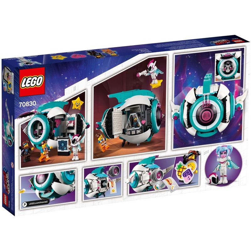 LEGO The Lego Movie 70830 Sweet Mayhem's Systar Starship!