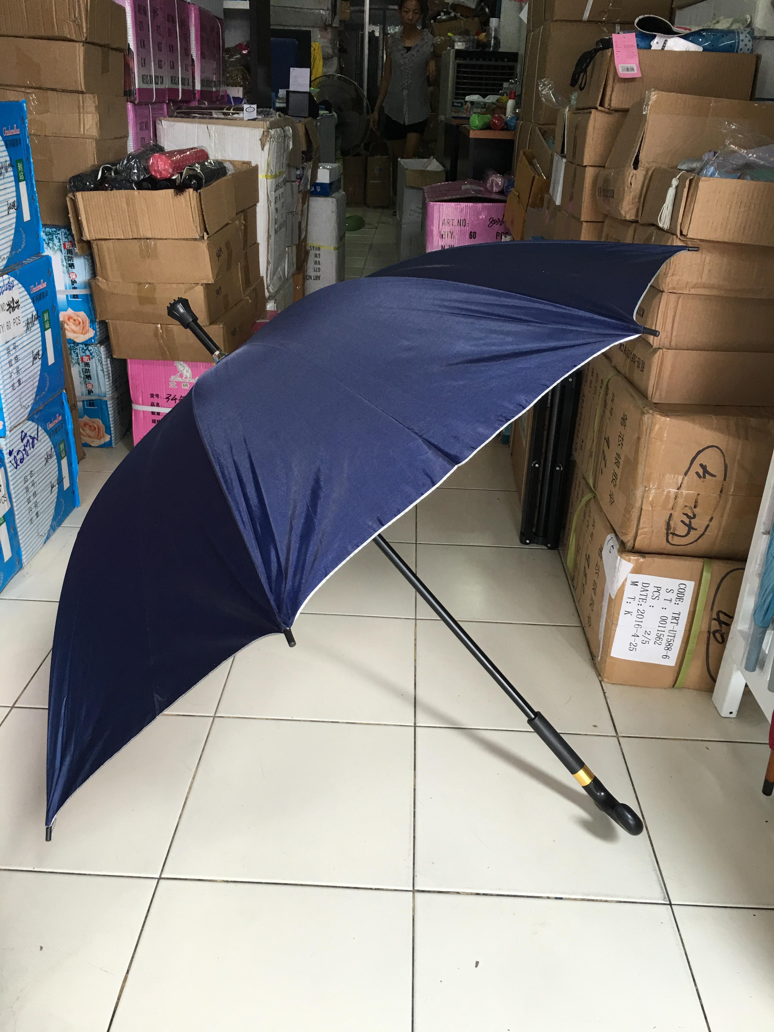 ร่มไม้เท้า8ก้าน24นิ้วมียูวี รหัส ta02
