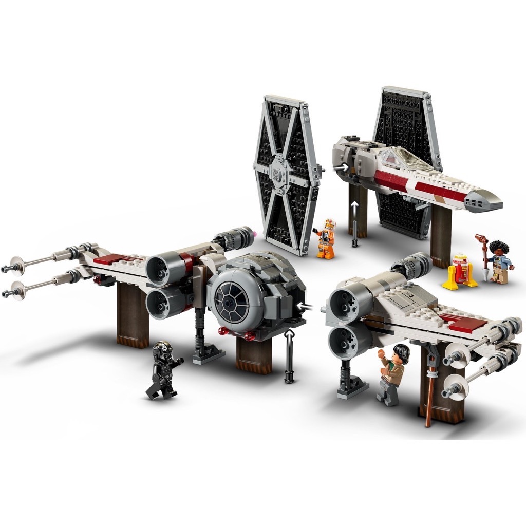 เลโก้ LEGO Star Wars 75393 TIE Fighter & X-wing Mash-up