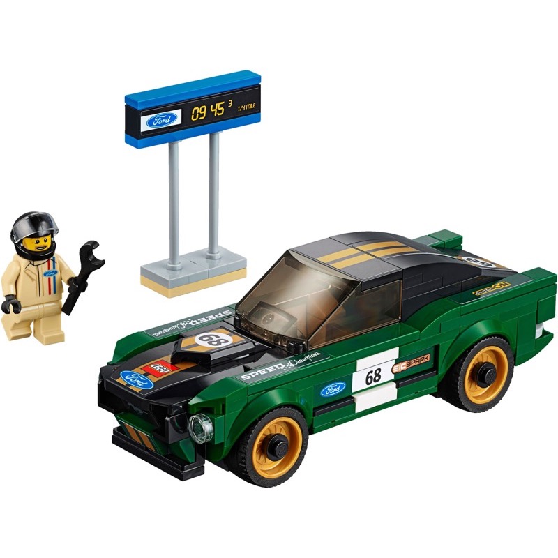 LEGO Speed Champions 75884 เลโก้ 1968 Ford Mustang Fastback