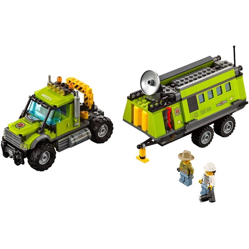 LEGO City 60124 Volcano Exploration Base