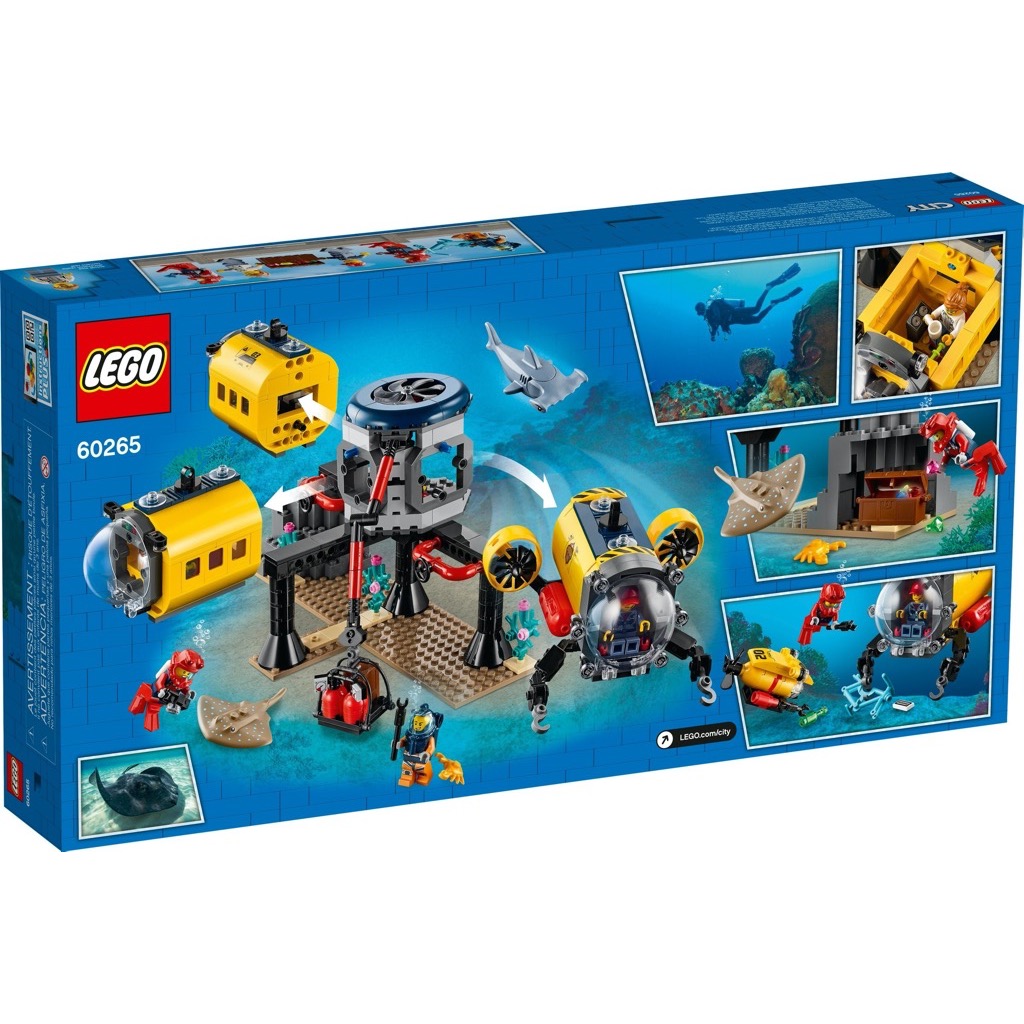 เลโก้ LEGO City 60265 Ocean Exploration Base