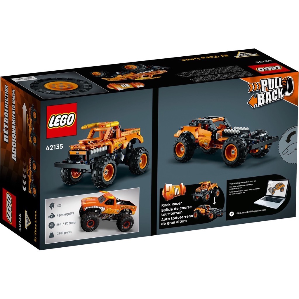 เลโก้ LEGO Technic 42135 Monster Jam El Toro Loco