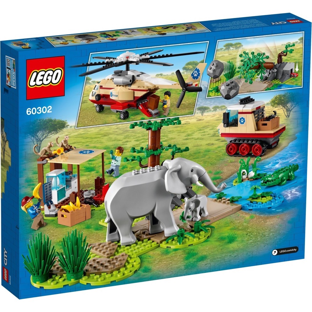เลโก้ LEGO City 60302 Wildlife Rescue Operation