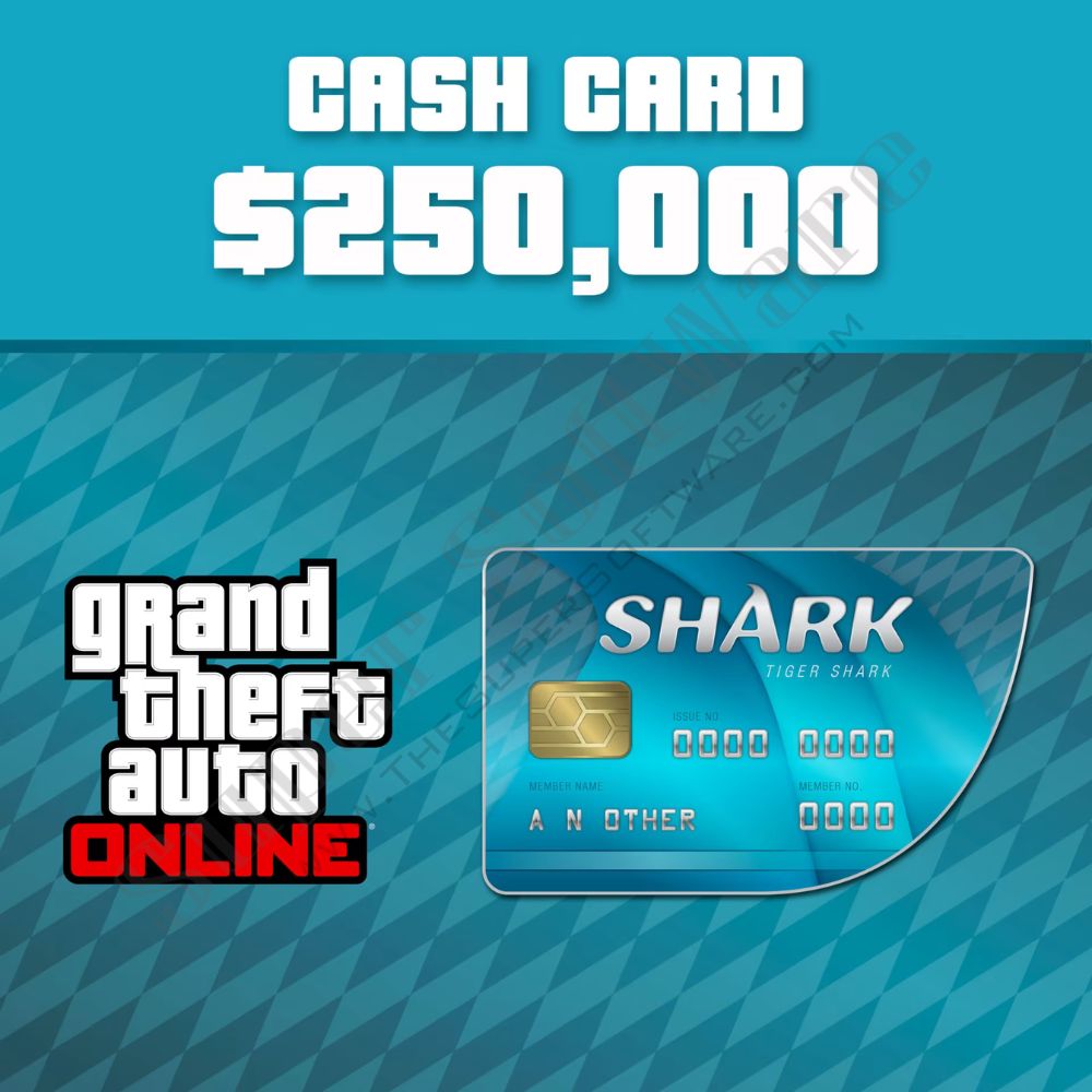 Tiger Shark Cash Card - 250K CASH GTA V Online