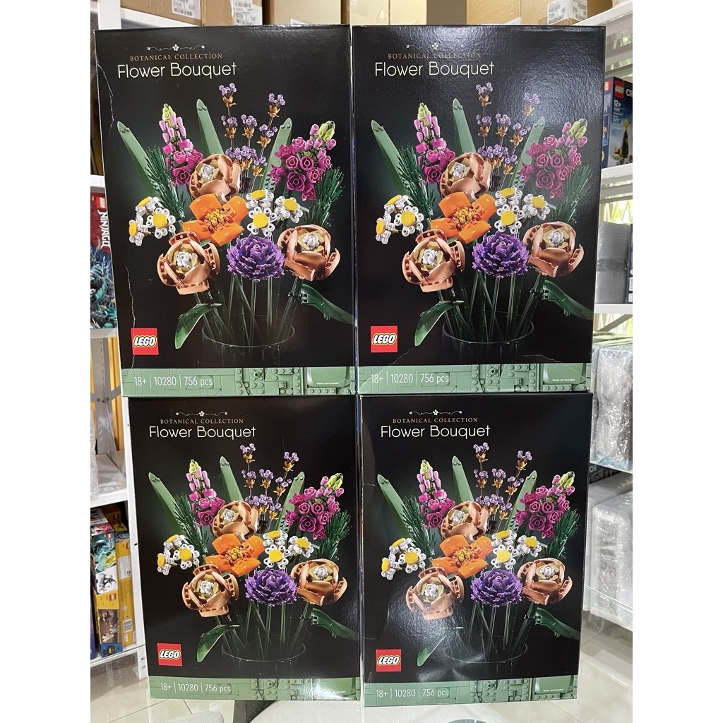 LEGO Exclusives 10280 Flower Bouquet (กล่องไม่สวย-Damaged Box)