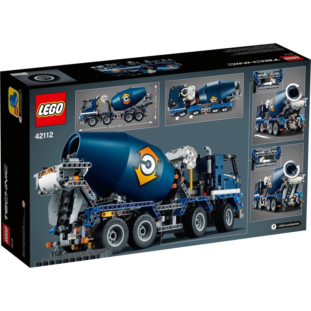 เลโก้ LEGO Technic 42112 Concrete Mixer Truck