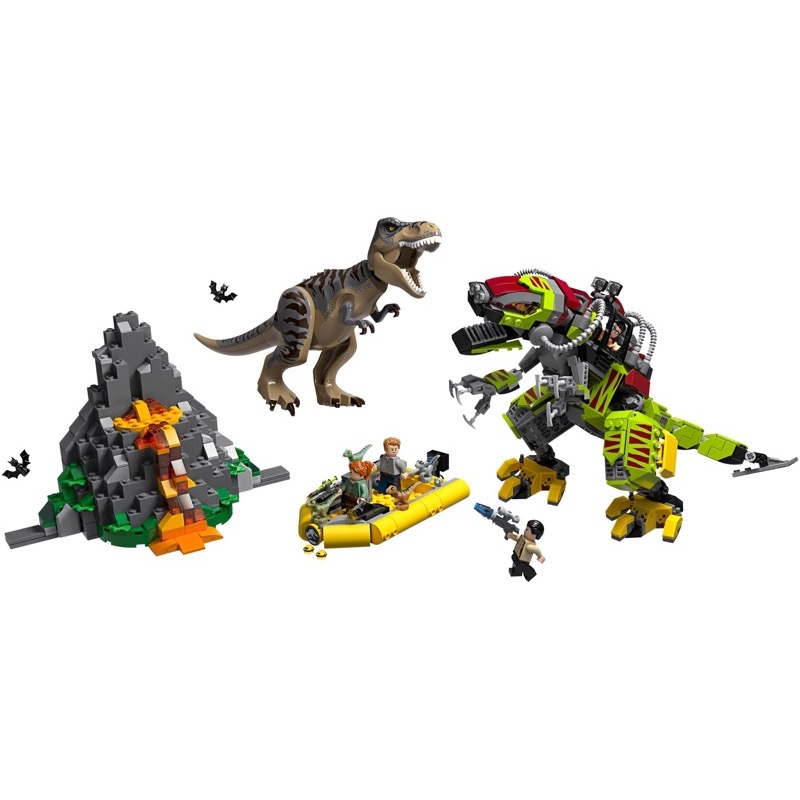 LEGO Jurassic World 75938 T. rex vs Dino-Mech Battle