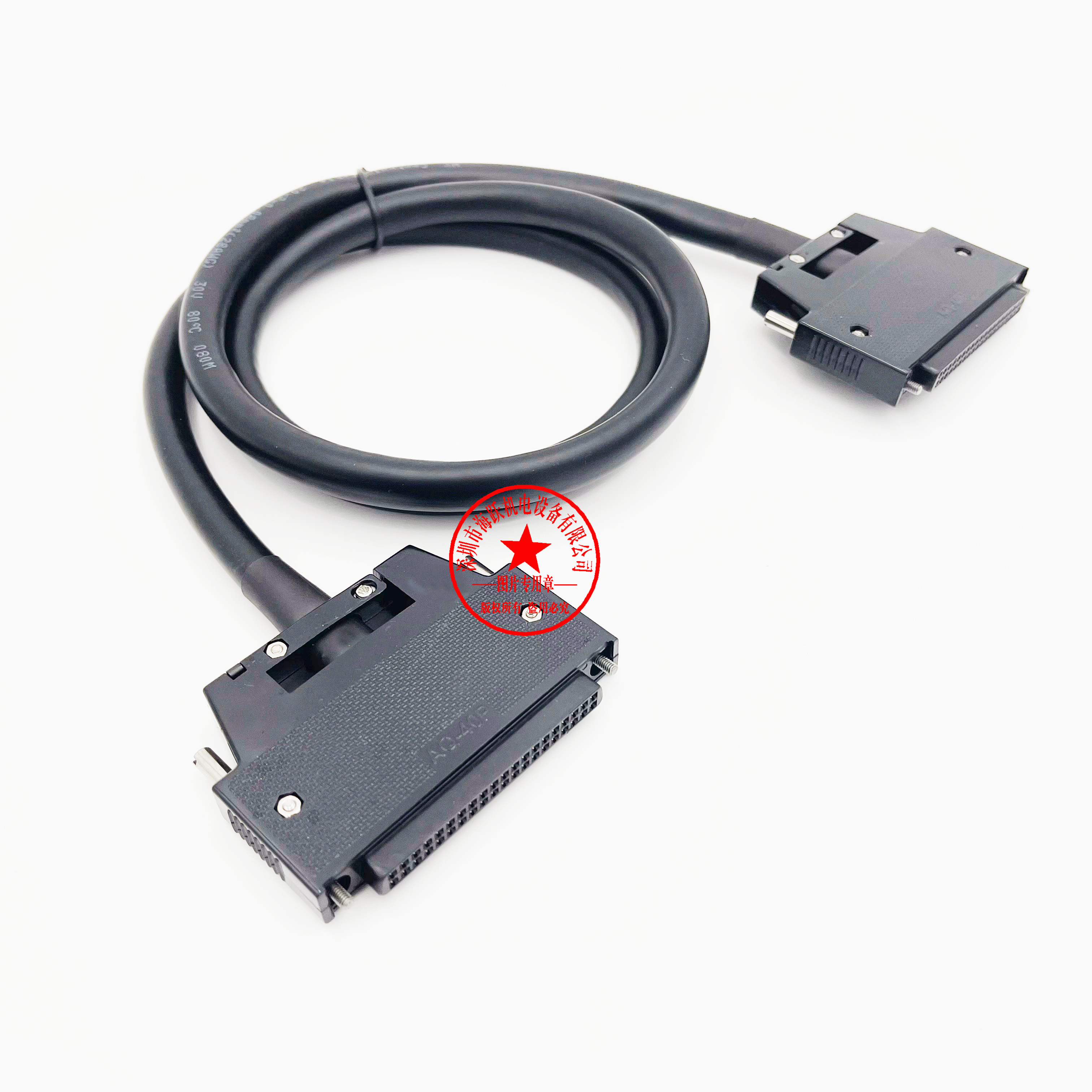 AC10TB สาย I/O Connector สำหรับ PLC 32 I/O ( 40 Pin ) ยาว 1 เมตร.