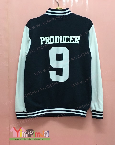 เสื้อทีม เสื้อกิจกรรม เสื้อแผนก แจ็คเก็ตเบสบอลสกรีนตำแหน่งและชื่อ