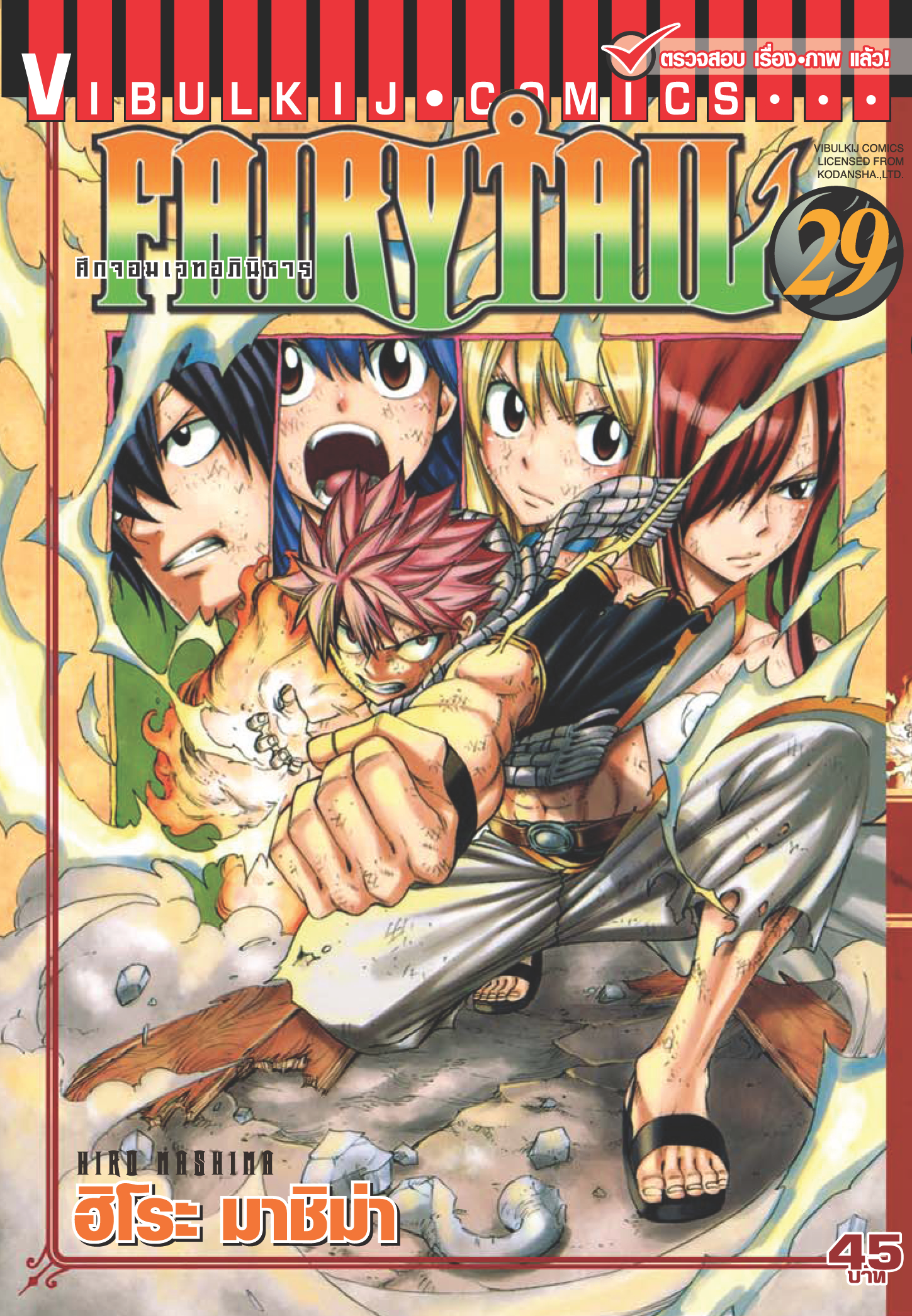 FAIRYTAIL แฟรี่เทล ศึกจอมเวทอภินิหาร เล่ม 29