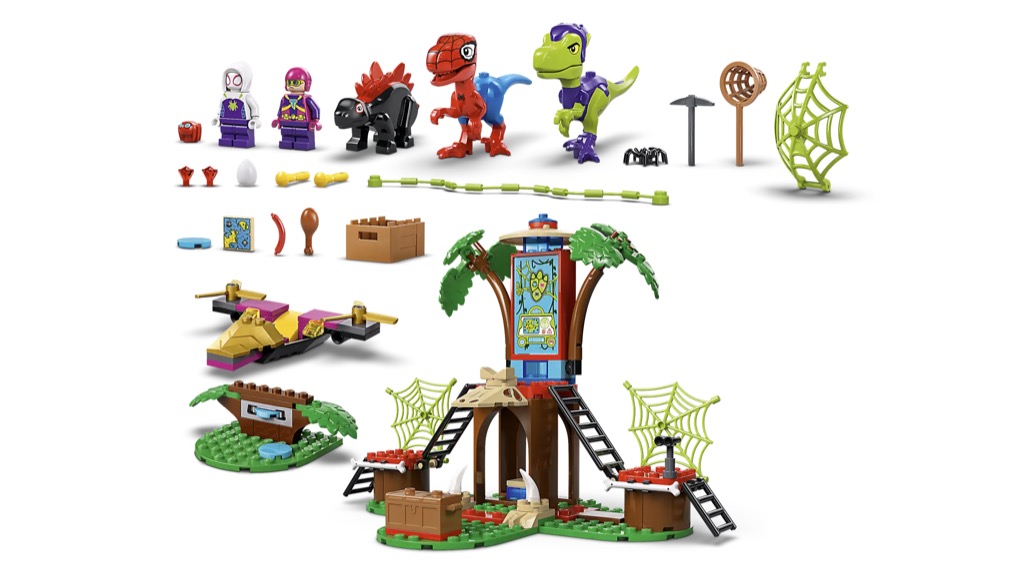 เลโก้ LEGO Super Heroes 11200 Spidey and Gobby's Raptor Battle at Tree House HQ