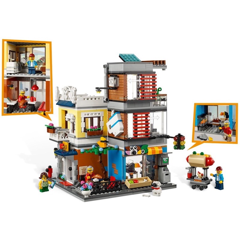 LEGO Creator 31097 Townhouse Pet Shop & Café