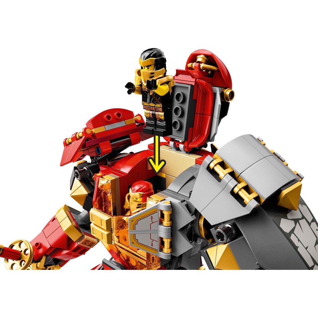 เลโก้ LEGO Ninjago 71720 Fire Stone Mech
