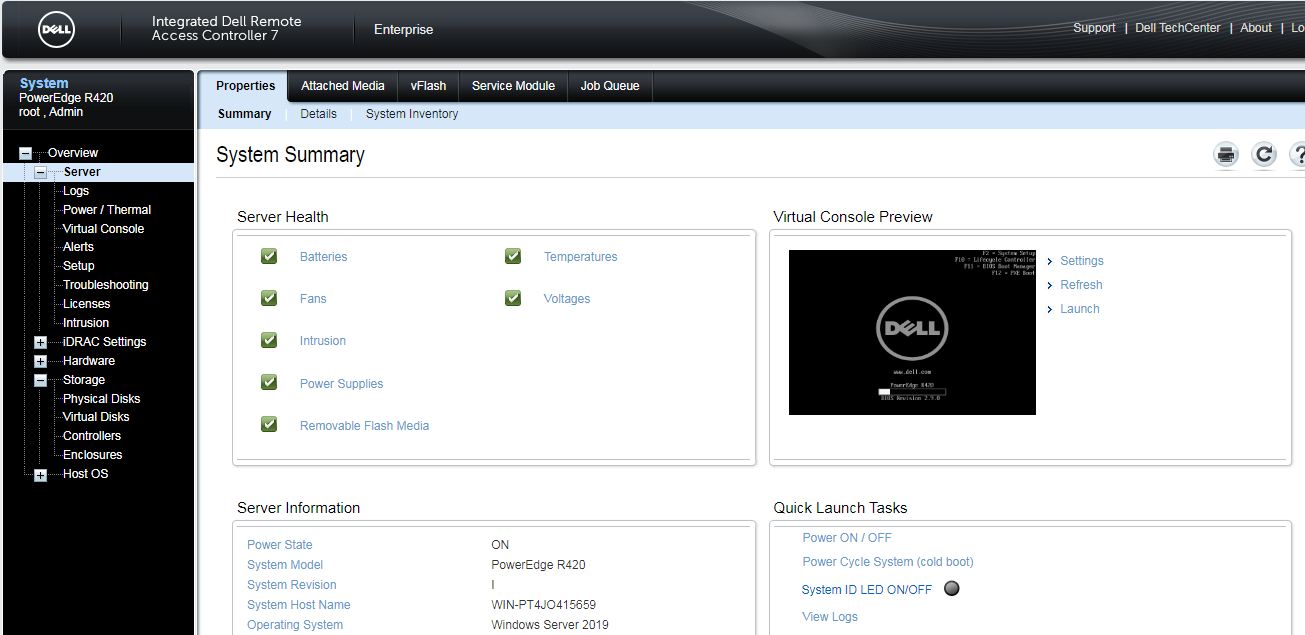 Server dell r420 2cpu 32gb เซิร์ฟเวอร์เดลมือสองพร้อมใช้งาน
