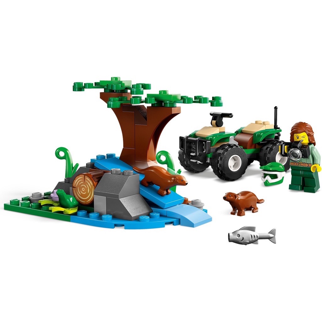เลโก้ LEGO City 60394 ATV and Otter Habitat