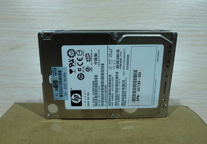 hdd server sas 300gb 10k 2.5 มือ 2 พร้อมใช้งาน