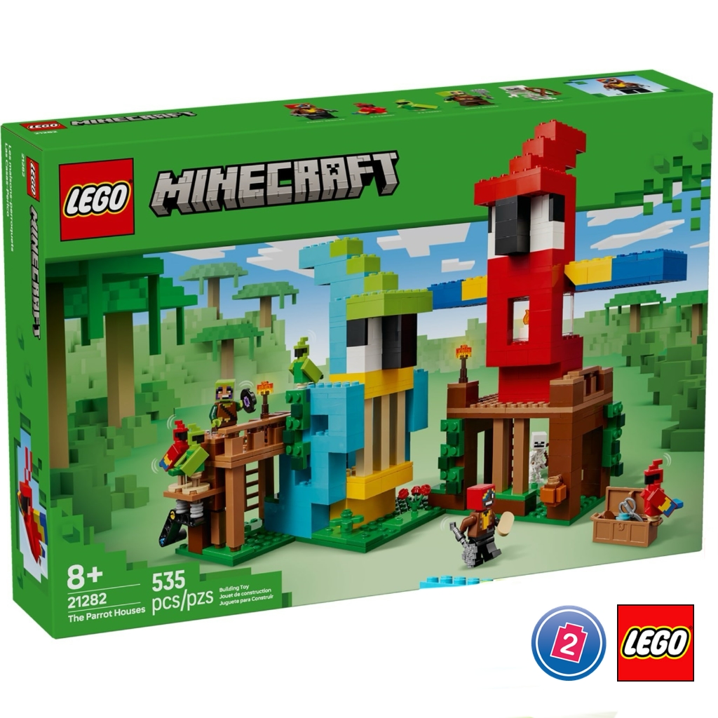 เลโก้ LEGO Minecraft 21282 The Parrot Houses