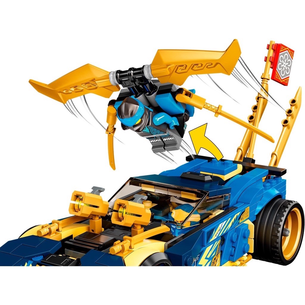 เลโก้ LEGO Ninjago 71776 Jay and Nya's Race Car EVO