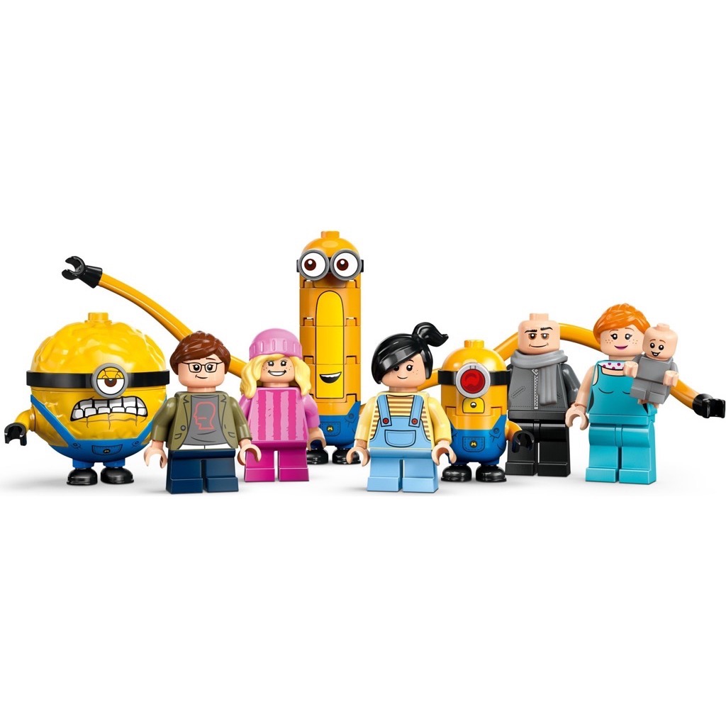 เลโก้ LEGO Minions 75583 Minions and Gru's Family Mansion