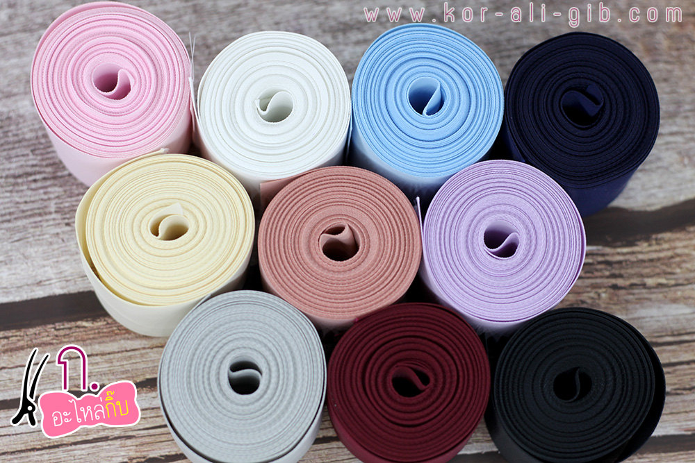 ริบบิ้น poly silk satin ขนาด 40 มม.