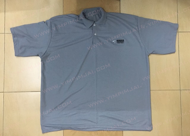 เสื้อโปโลสั่งปัก BU Bangkok university
