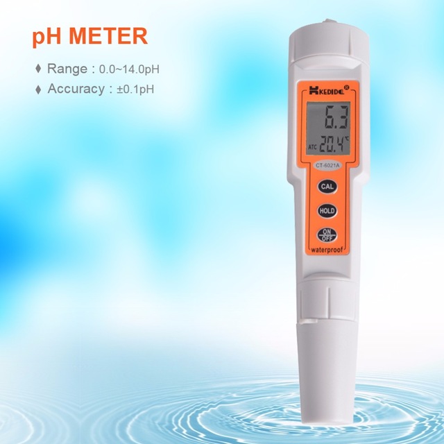 KEDIDA CT-6021A เครื่องวัดกรดด่าง PH METER