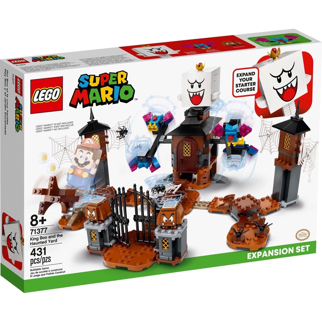 เลโก้ LEGO Super Mario 71377 King Boo and the Haunted Yard